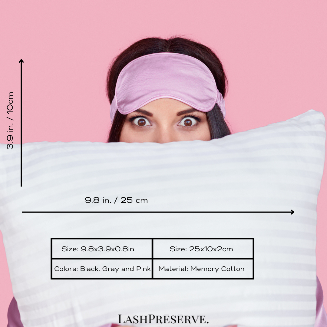 The LashPreserve™ Sleep Mask