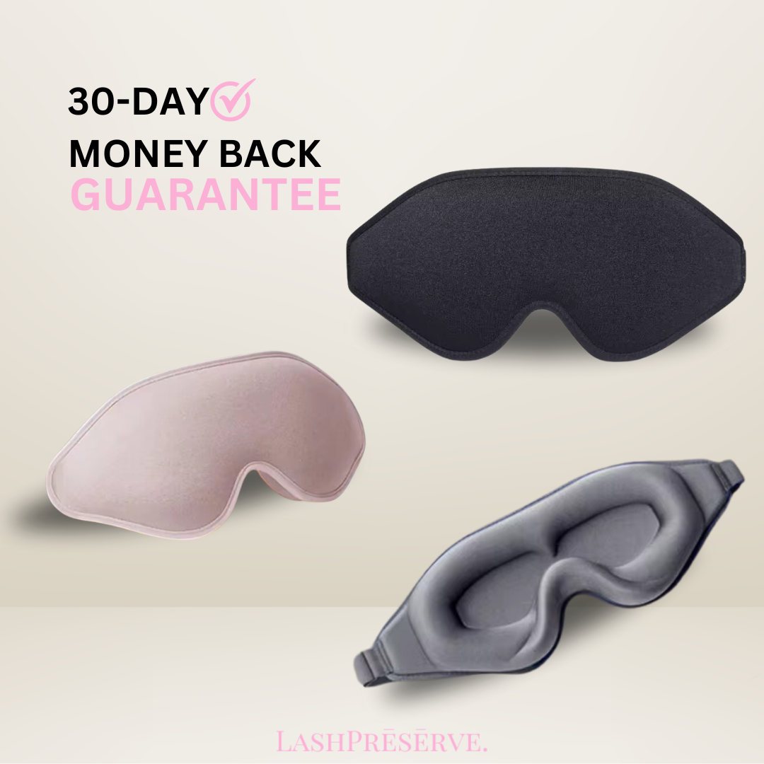 The LashPreserve™ Sleep Mask